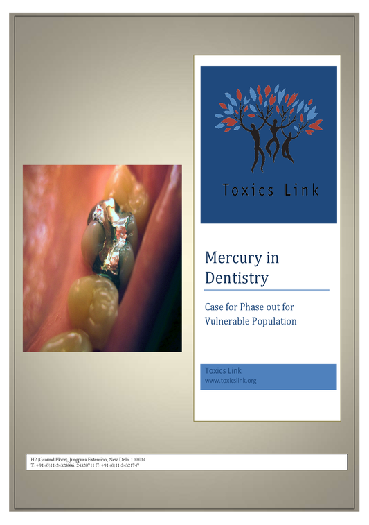 Mercury in DentistryCase for Phase out for Vulnerable Population