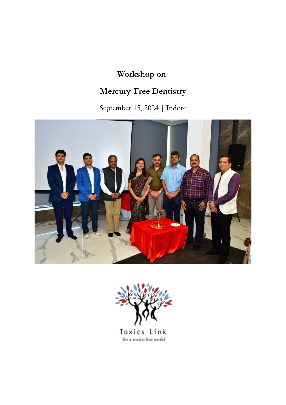 Workshop on Phasing out Mercury Amalgam from Dentistry, Indore