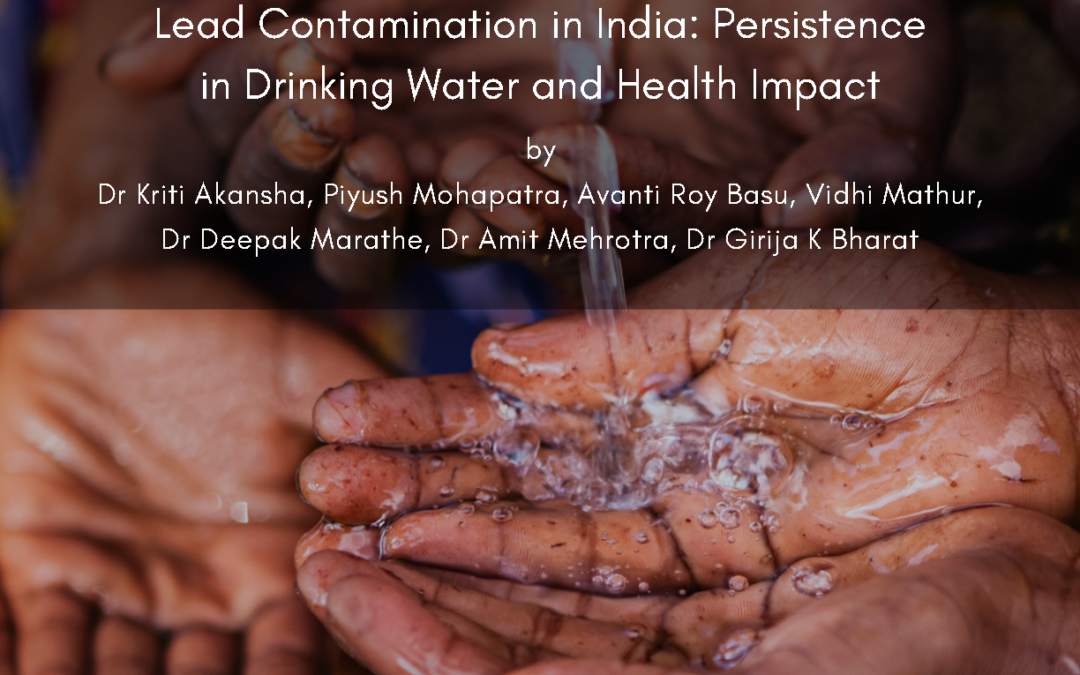 Lead Contamination in India: Persistence in Drinking Water and Health Impact